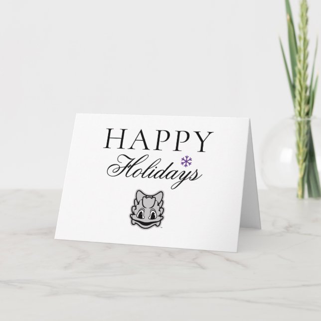 TCU Horned Frogs Holiday Card (Front)