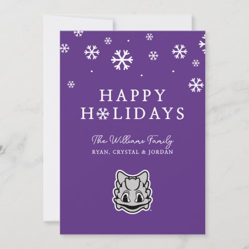 TCU Horned Frogs Holiday Card