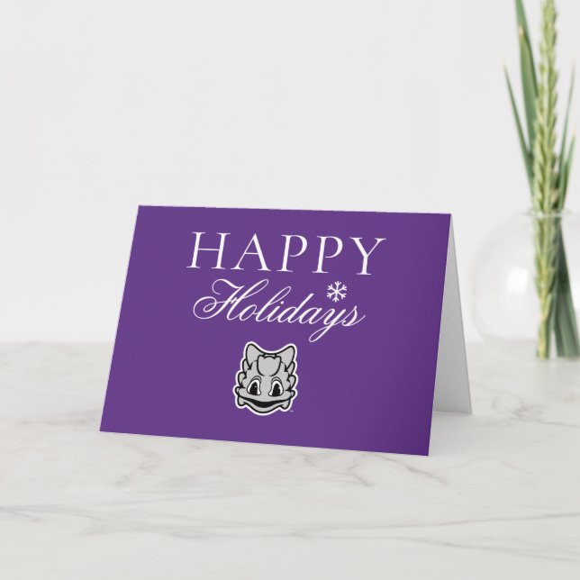 TCU Horned Frogs Holiday Card (Front)