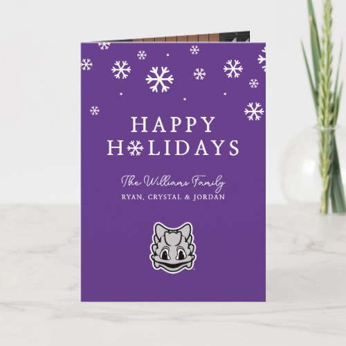 TCU Horned Frogs Holiday Card