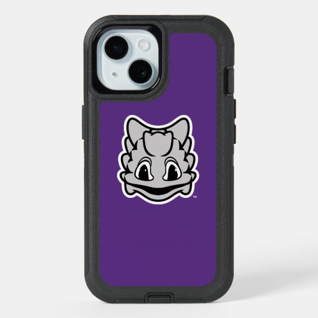 TCU Horned Frogs iPhone 15 Case (Back)