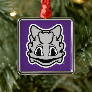 TCU Horned Frogs Metal Ornament
