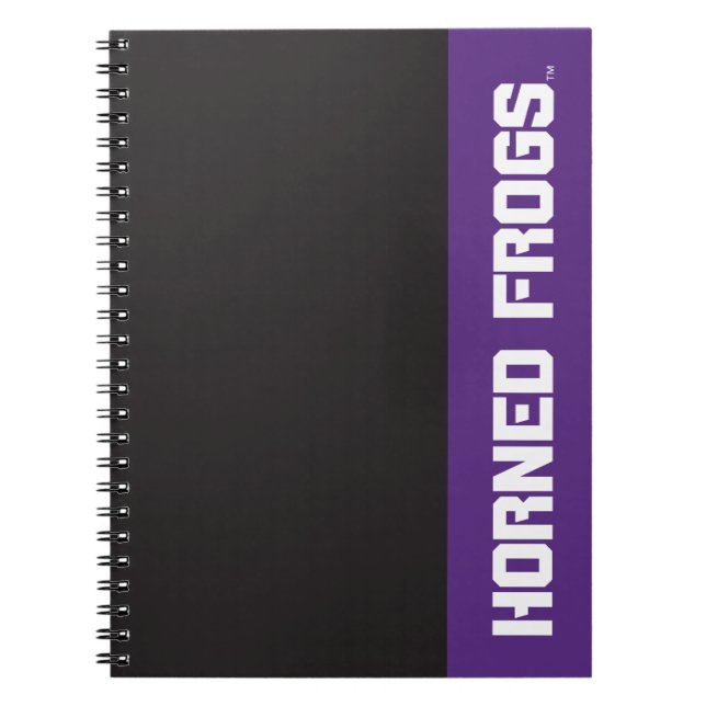 TCU Horned Frogs Notebook (Front)