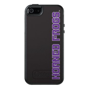 Tcu Horned Frogs Otterbox Iphone 5/5s/se Case by tcuhornedfrogs at Zazzle