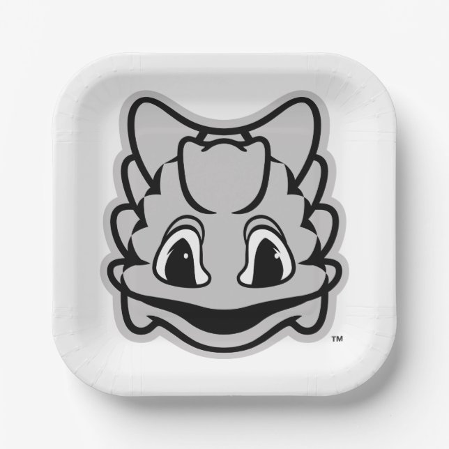 TCU Horned Frogs Paper Plates (Front)