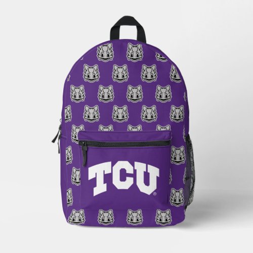 TCU Horned Frogs Printed Backpack