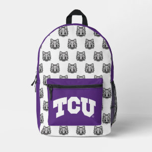 TCU Horned Frogs Printed Backpack