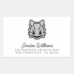 TCU Horned Frogs Rectangular Sticker