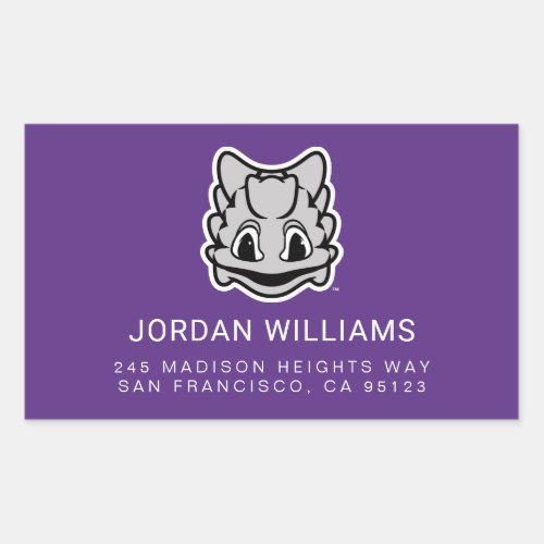 TCU Horned Frogs Rectangular Sticker