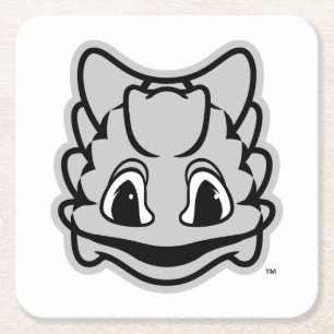 TCU Horned Frogs Square Paper Coaster