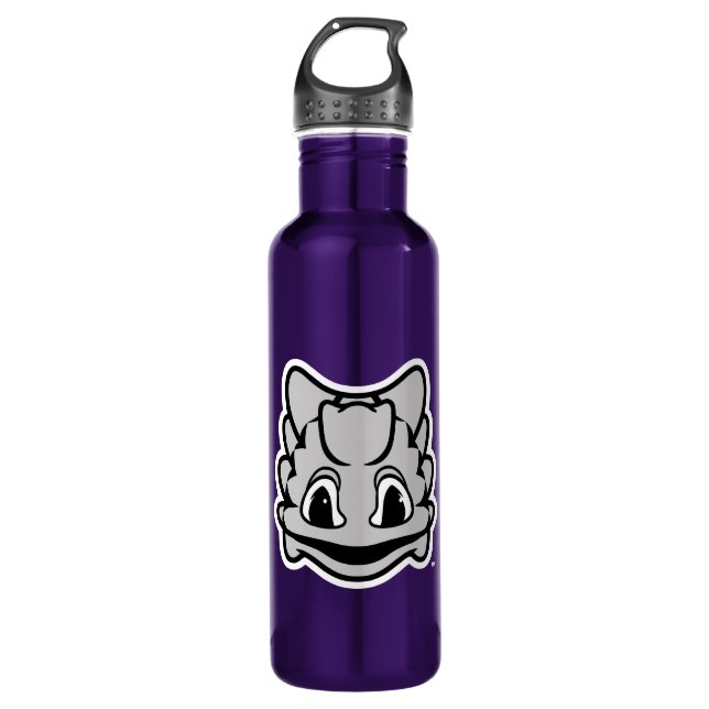 TCU Horned Frogs Stainless Steel Water Bottle (Front)