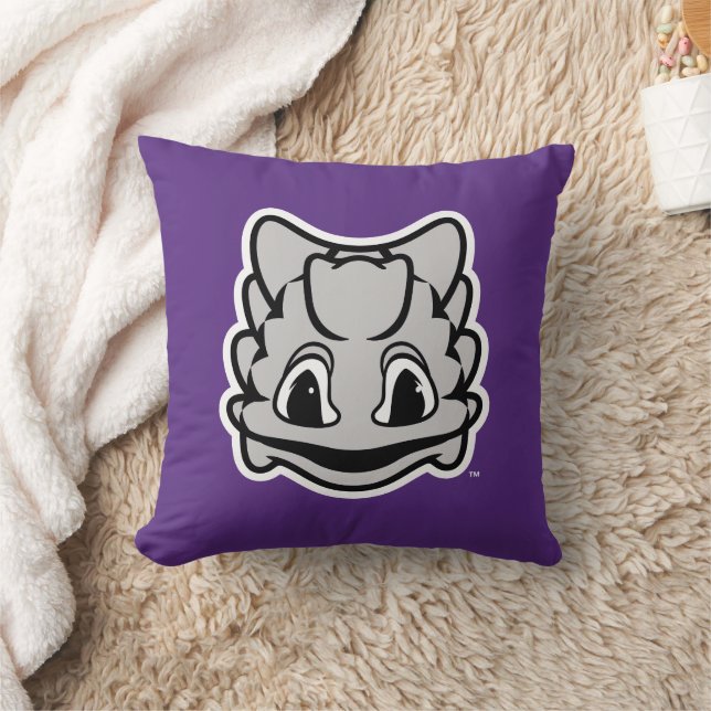 TCU Horned Frogs Throw Pillow (Blanket)