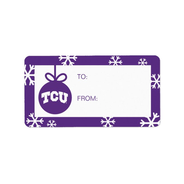 TCU LABEL (Front)
