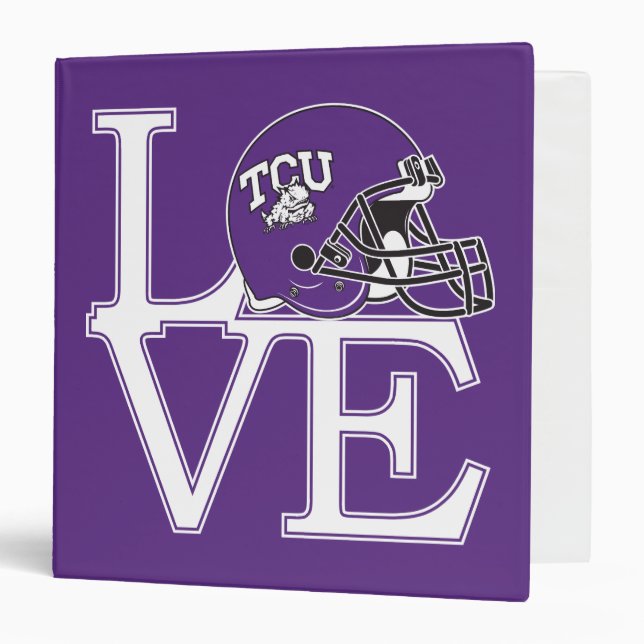 TCU Love 3 Ring Binder (Front/Inside)