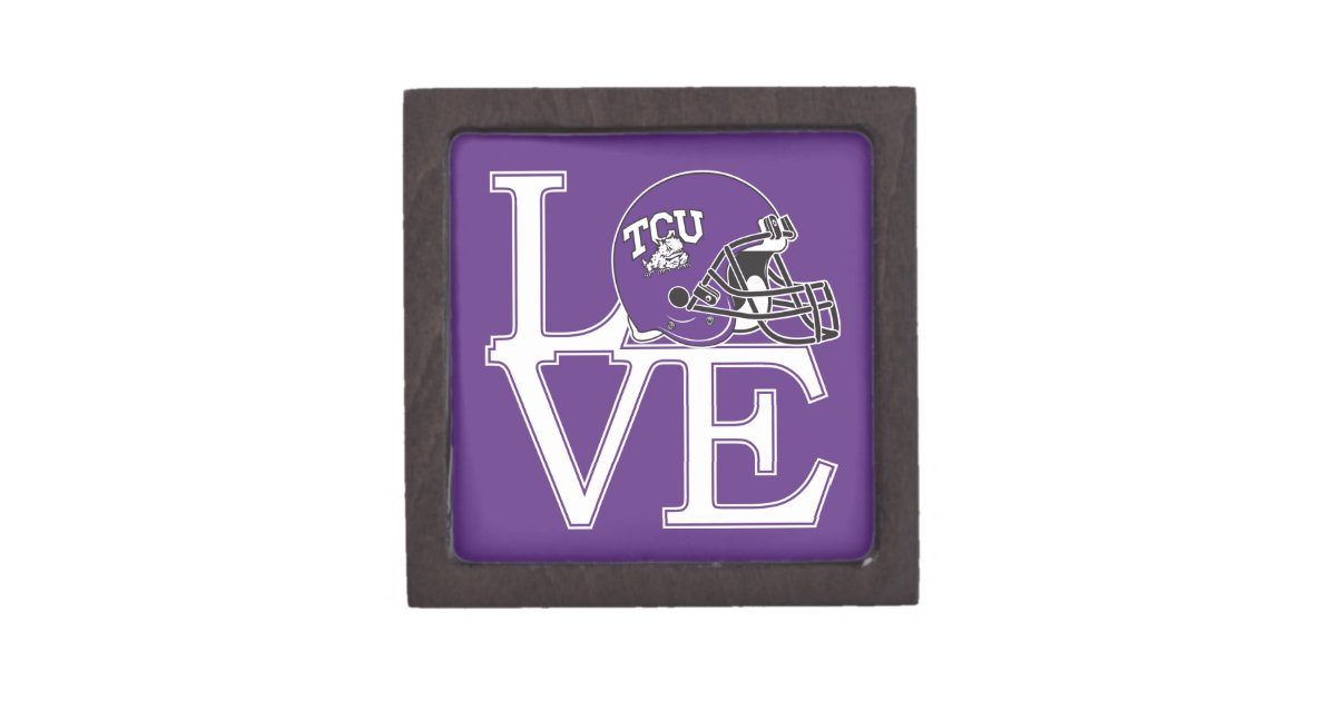 code tcu confirmation TCU   Box Zazzle.com Love Keepsake