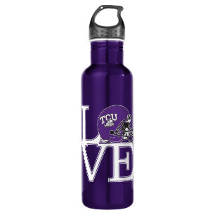 TCU Love Stainless Steel Water Bottle