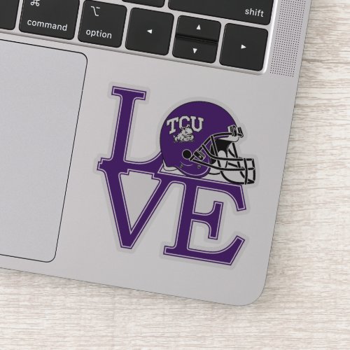 TCU Love Sticker