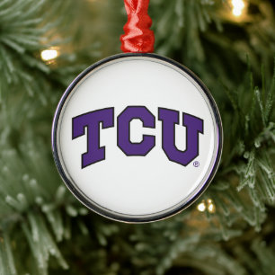 TCU METAL ORNAMENT