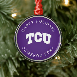 TCU METAL ORNAMENT