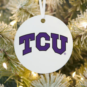 TCU METAL ORNAMENT