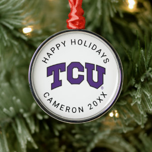 TCU METAL ORNAMENT
