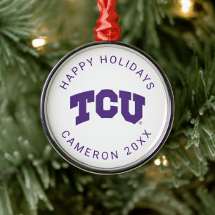 TCU METAL ORNAMENT