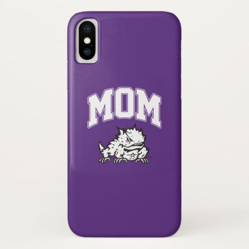 TCU Mom iPhone X Case