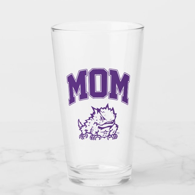 TCU Mom Glass (Front)