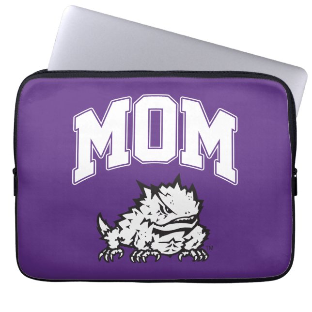 TCU Mom Laptop Sleeve (Front)
