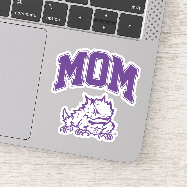 TCU Mom Sticker (Detail)