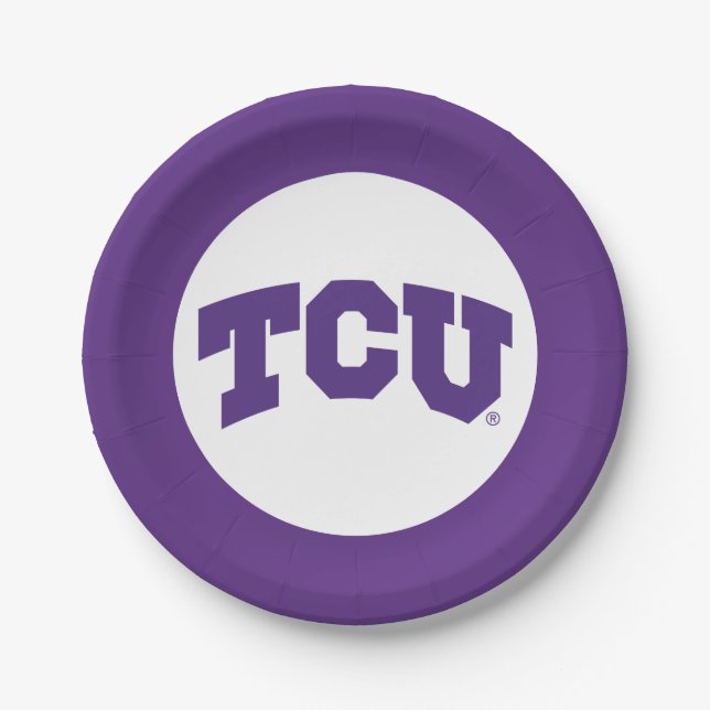 TCU PAPER PLATES (Front)