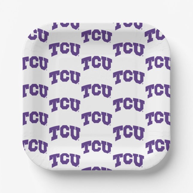 TCU PAPER PLATES (Front)