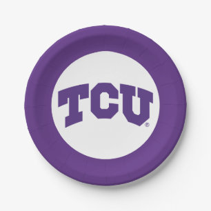 TCU PAPER PLATES