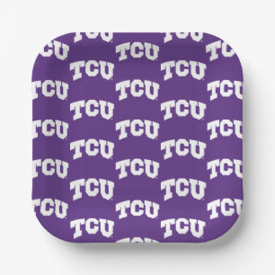TCU PAPER PLATES