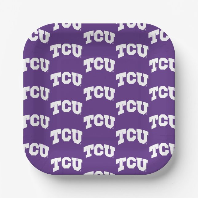 TCU PAPER PLATES (Front)