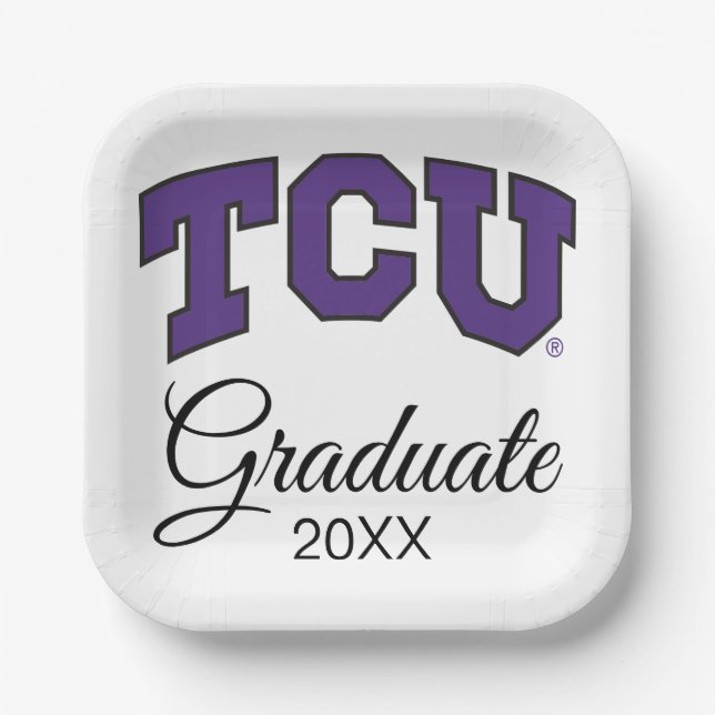 TCU PAPER PLATES (Front)