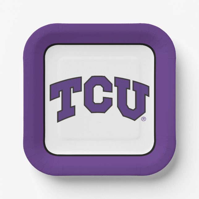 TCU PAPER PLATES (Front)
