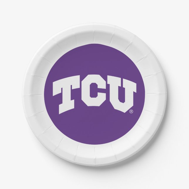 TCU PAPER PLATES (Front)