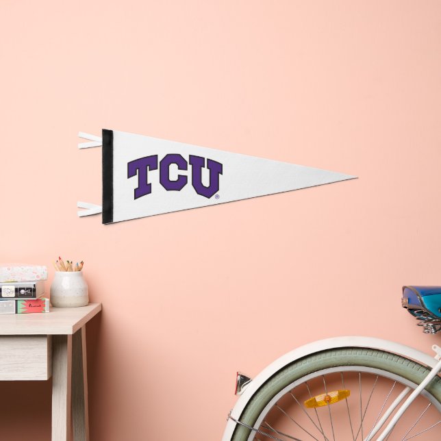 TCU PENNANT FLAG (Front)