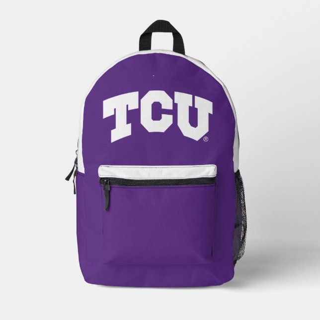 TCU PRINTED BACKPACK (Front)