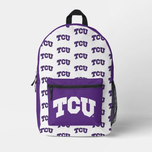 TCU PRINTED BACKPACK