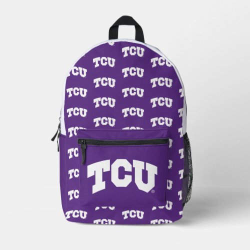 TCU PRINTED BACKPACK