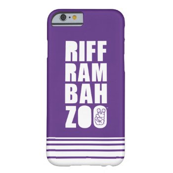 Tcu Riff Ram Bah Zoo Barely There Iphone 6 Case by tcuhornedfrogs at Zazzle