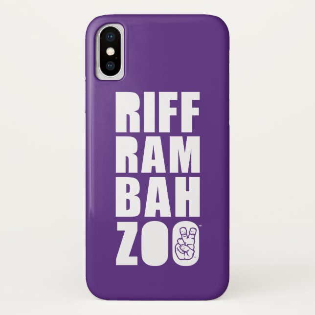 TCU Riff Ram Bah Zoo Case-Mate iPhone Case (Back)