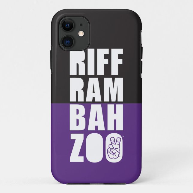 TCU Riff Ram Bah Zoo Case-Mate iPhone Case (Back)
