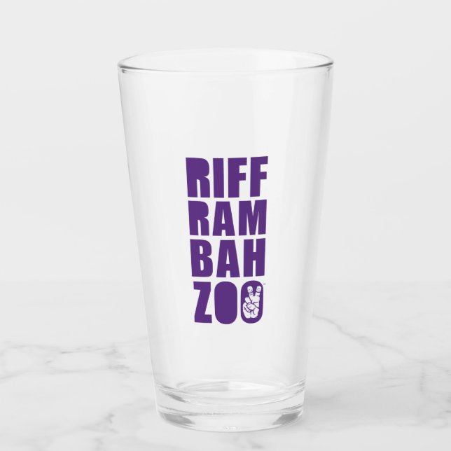 TCU Riff Ram Bah Zoo Glass (Front)