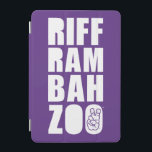 TCU Riff Ram Bah Zoo iPad Mini Cover<br><div class="desc">These Texas Christian University products make the perfect gift for the TCU fans,  faculty,  students,  and alumni. Riff Ram Bah Zoo,  Give 'Em Hell TCU! Celebrate your TCU pride in style with these customizable Horned Frogs gifts from Zazzle.</div>