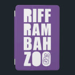 TCU Riff Ram Bah Zoo iPad Mini Cover<br><div class="desc">These Texas Christian University products make the perfect gift for the TCU fans,  faculty,  students,  and alumni. Riff Ram Bah Zoo,  Give 'Em Hell TCU! Celebrate your TCU pride in style with these customizable Horned Frogs gifts from Zazzle.</div>