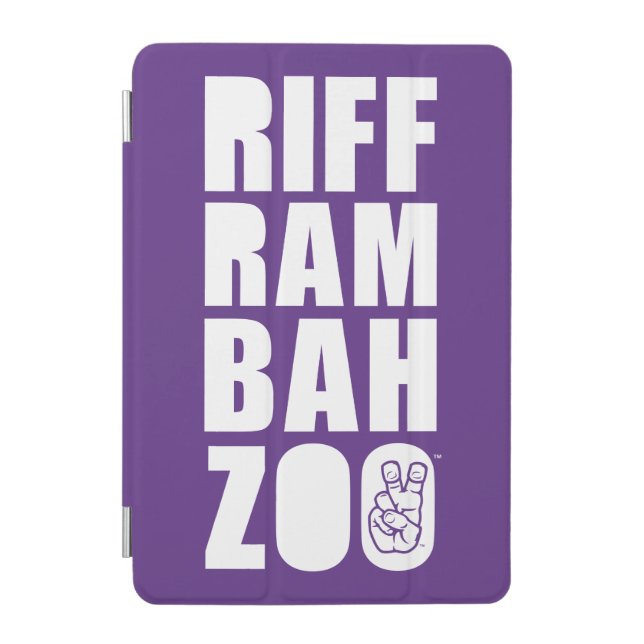 TCU Riff Ram Bah Zoo iPad Mini Cover (Front)