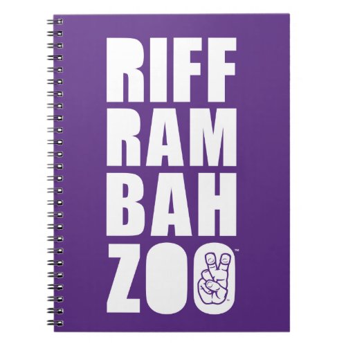 TCU Riff Ram Bah Zoo Notebook